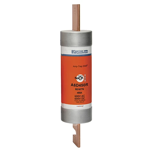 Mersen A6D450R 450A 600VAC/600VDC Class RK1 Time-Delay Fuse