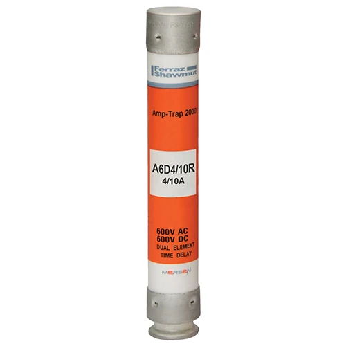 Mersen A6D4/10R 0.4A 600VAC/600VDC Class RK1 Time-Delay Fuse