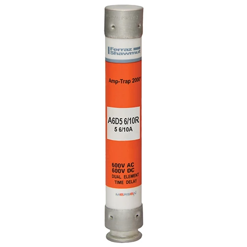 Mersen A6D5-6/10R 5.6A 600VAC/600VDC Class RK1 Time-Delay Fuse
