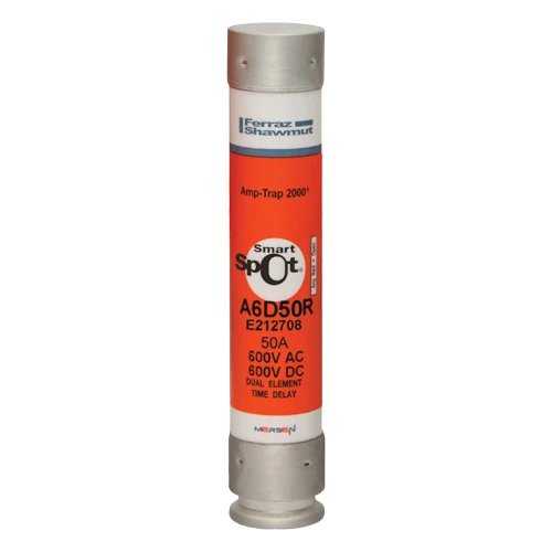 Mersen A6D50R 50A 600VAC/600VDC Class RK1 Time-Delay Fuse