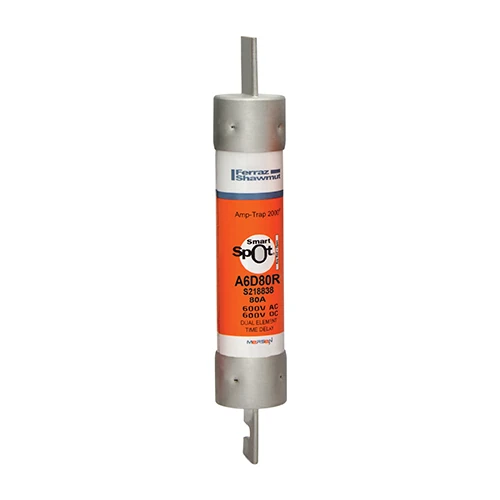Mersen A6D80R 80A 600VAC/600VDC Class RK1 Time-Delay Fuse