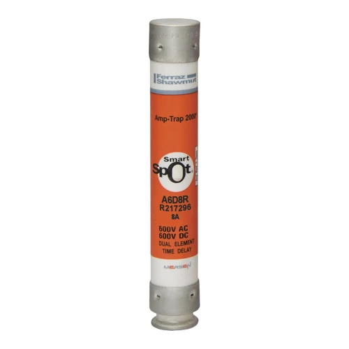 Mersen A6D8R 8A 600VAC/600VDC Class RK1 Time-Delay Fuse
