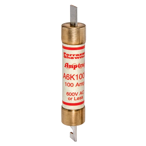 Mersen A6K100R 100A Class RK1 fast-acting current-limiting fuse