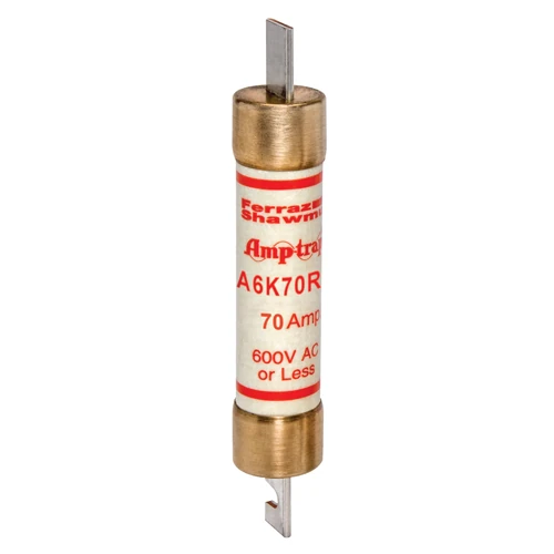 Mersen A6K70R 70A Class RK1 fast-acting current-limiting fuse