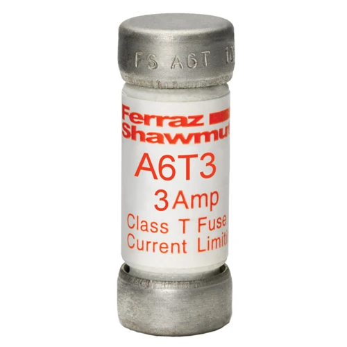 Mersen A6T3 3A Class T fast-acting current-limiting fuse