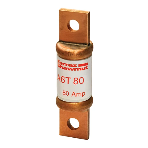 Mersen A6T80 80A Class T fast-acting current-limiting fuse