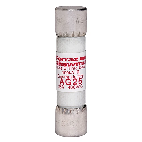 Mersen AG25 25A 480V Class G Time-Delay Fuse