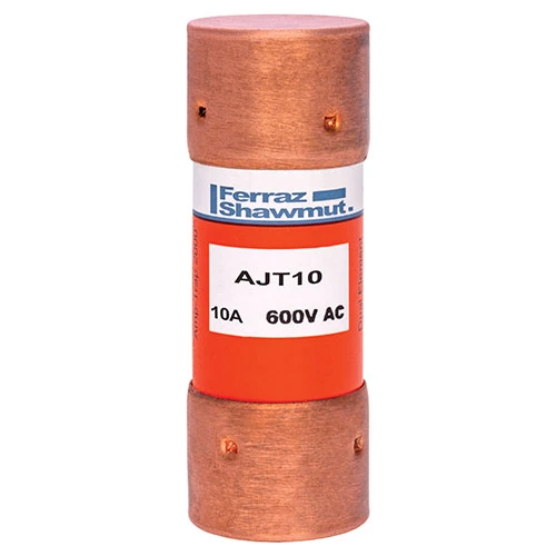 Mersen AJT10 10A 600V Class J Time-Delay Fuse