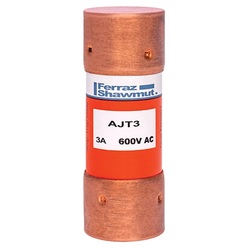 Mersen AJT3 3A 600V Class J Time-Delay Fuse