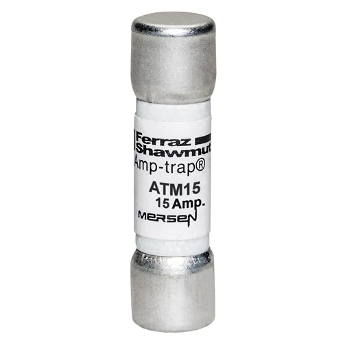 Mersen ATM15 15A 600V Midget Fast-Acting Fuse