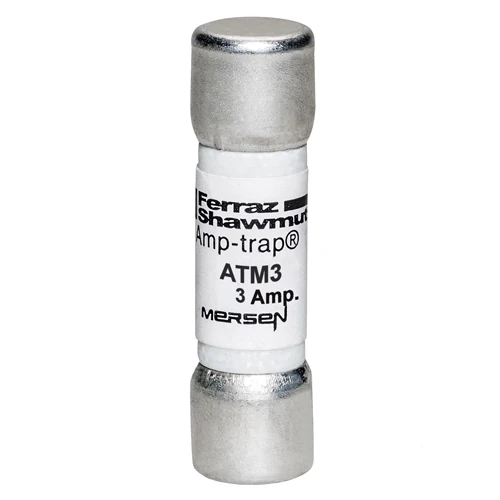 Mersen ATM3 3A 600V Midget Fast-Acting Fuse
