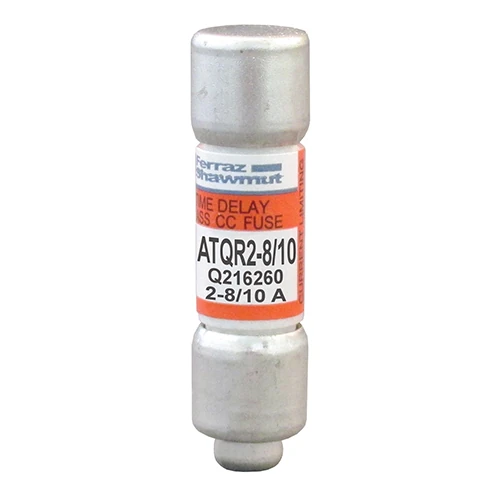 Mersen ATQR2-8/10 2.8A 600V Class CC Time-Delay Fuse