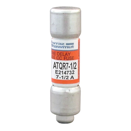 Mersen ATQR7-1/2 7.5A 600V Class CC Time-Delay Fuse
