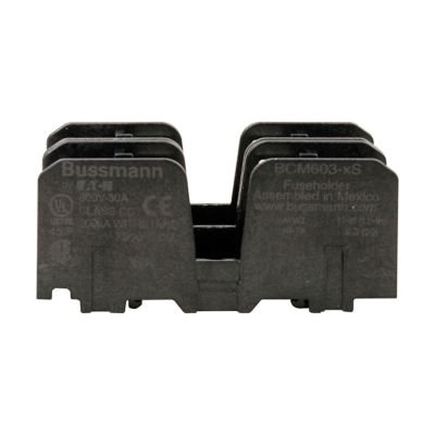 Eaton Bussmann BCM603-2S 30A 600V AC/DC Class CC Modular Fuse Block