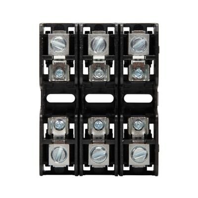 Eaton Bussmann BMM603-3C 30A 600V AC/DC 10×38mm / 13/32″×1-1/2″ Supplemental Modular Fuse Block