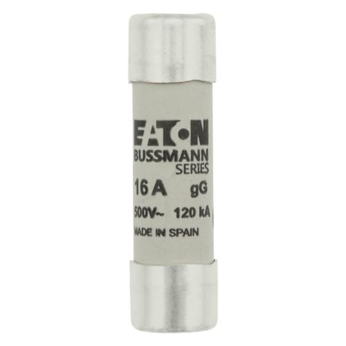 Eaton Bussmann C14G16S 16A 500V AC clase gG 14x51mm fusible IEC cilíndrico con percutor