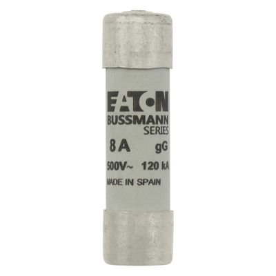 Eaton Bussmann C14G8S 8A 500V AC класс gG 14x51mm цилиндрический предохранитель IEC с бойком