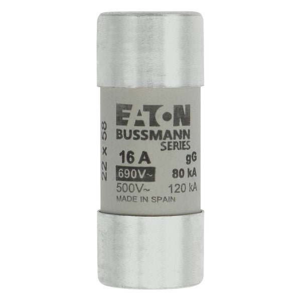 Bussmann C22G16 16A 690V AC C22G IEC fusible cilíndrico
