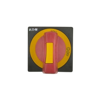 Bussmann CCP2-H4X-R1L 30/60/100A selector handle, red/yellow, counterclockwise