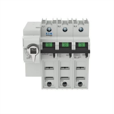 Bussmann CCP2RL-3-30CF 600V AC 30A CCP2 interruptor con fusible seccionador Clase CF