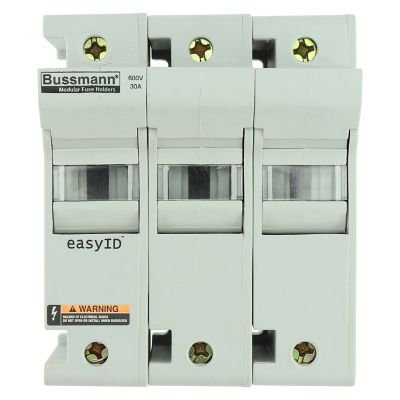 Bussmann CH30J3 600V AC/DC 30A Class J Modular Fuse Holder