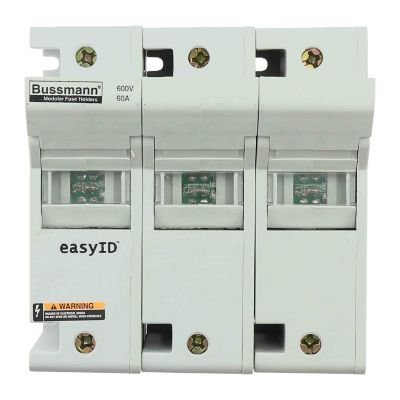 Eaton Bussmann CH60J3I 60A 600V AC Class J Class J DIN-Rail Fuse Holder