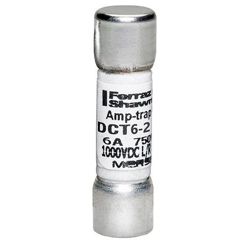 Mersen DCT6-2 6A High-Voltage Midget Fast-Acting Fuse