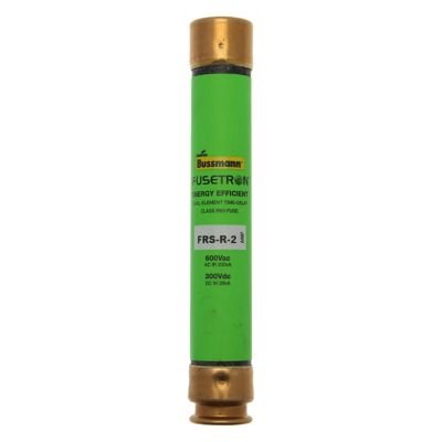 Bussmann FRS-R-2 600V AC / 300V DC 2A предохранитель серии FRS-R