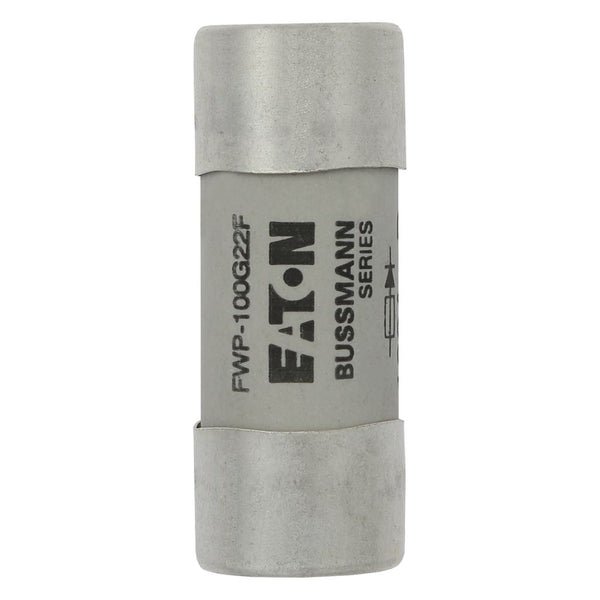 Eaton Bussmann FWP-100G22F 100A 690V AC / 500V DC Class gR 22x58mm gR High-Speed Ferrule Fuse