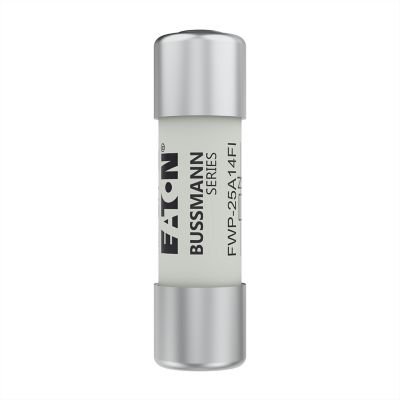 Eaton Bussmann FWP-25A14FI 25A 700V AC / 600V DC класс aR 14x51mm aR высокоскоростной гильзовый предохранитель с бойком
