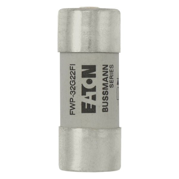 Eaton Bussmann FWP-32G22FI 32A 690V AC / 500V DC Class gR 22x58mm gR High-Speed Ferrule Fuse with Striker