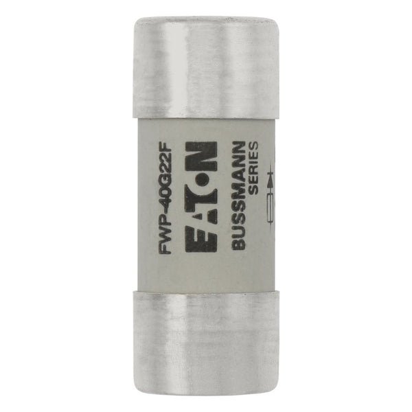 Eaton Bussmann FWP-40G22F 40A 690V AC / 500V DC Class gR 22x58mm gR High-Speed Ferrule Fuse
