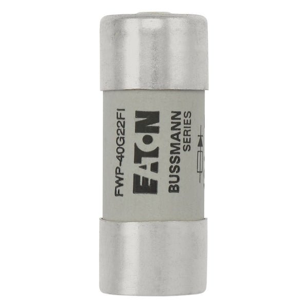 Eaton Bussmann FWP-40G22FI 40A 690V AC / 500V DC Class gR 22x58mm gR High-Speed Ferrule Fuse with Striker