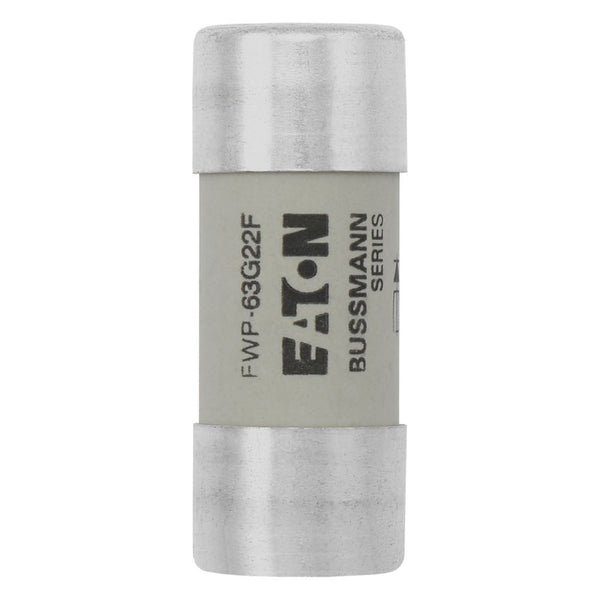 Eaton Bussmann FWP-63G22F 63A 690V AC / 500V DC Class gR 22x58mm gR High-Speed Ferrule Fuse