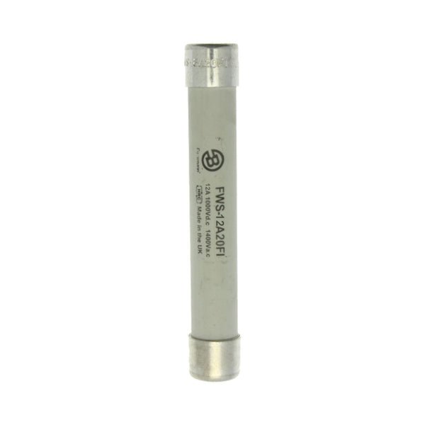 Eaton Bussmann FWS-12A20FI 12A 1400V AC / 1000V DC Class gG 20x127mm High-Speed Ferrule Fuse with Indicator