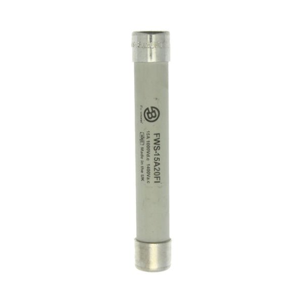 Eaton Bussmann FWS-15A20FI 15A 1400V AC / 1000V DC Class gG 20x127mm High-Speed Ferrule Fuse with Indicator
