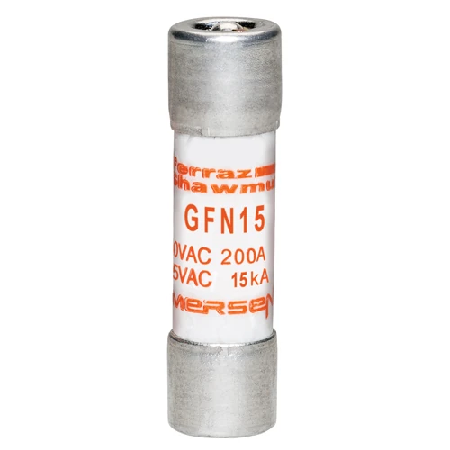 Mersen GFN15 15A Indicating Midget Time-Delay Fuse