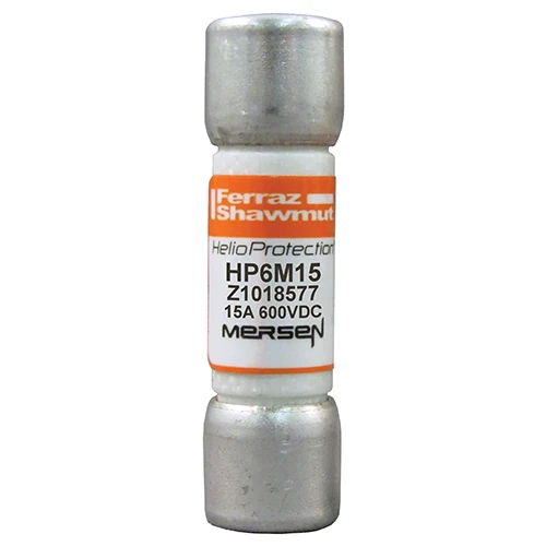 Mersen HP6M15 15A 600VDC gPV 10×38mm Fuse