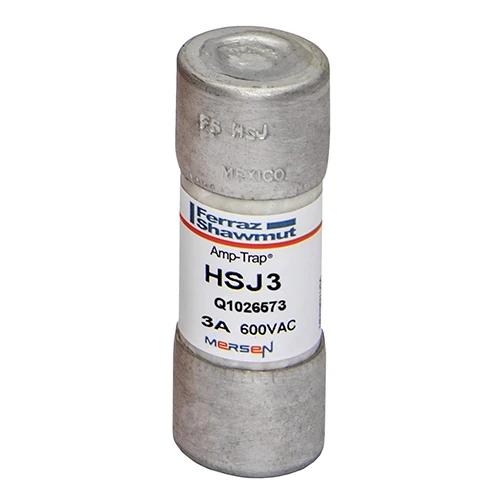 Mersen HSJ3 3A Class J high-speed current-limiting fuse