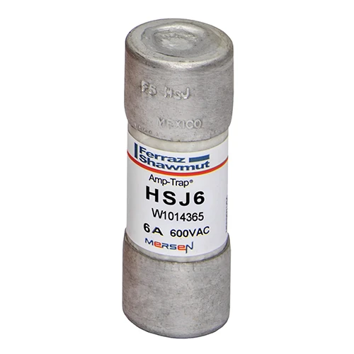Mersen HSJ6 6A Class J high-speed current-limiting fuse