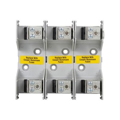 Eaton Bussmann JM60100-3CR 100A 600V AC Clase J modular bloque portafusible