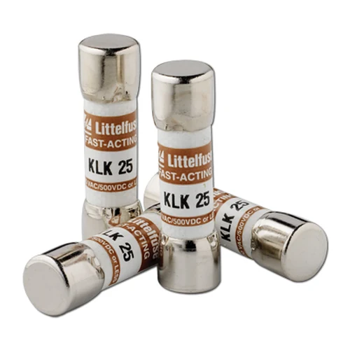 Littelfuse KLK002 2A 600V Fast-Acting 10×38mm Midget Fuse