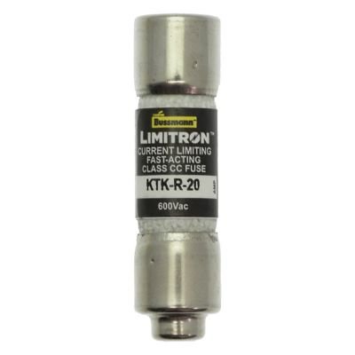 Eaton Bussmann KTK-R-20 20A 600V AC Class CC Fuse