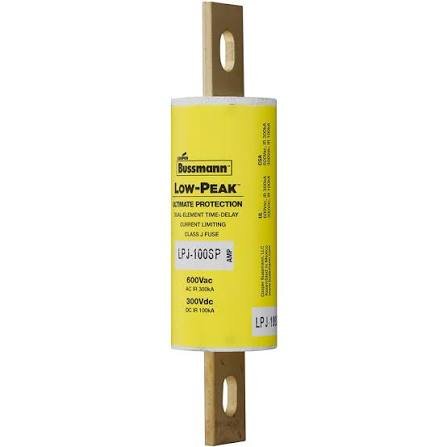 Bussmann LPJ-100SP 600V AC / 300V DC 100A LPJ Fuse
