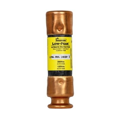 Bussmann LPN-RK-25SP 250V AC / 125V DC 25A предохранитель LPN-RK