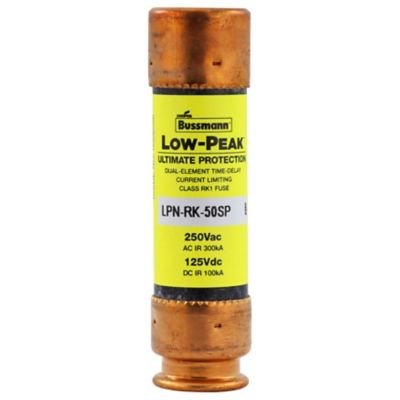Bussmann LPN-RK-50SP 250V AC / 125V DC 50A предохранитель LPN-RK