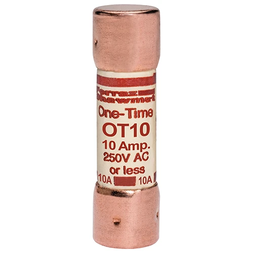 Mersen OT10 10A Class K5 fast-acting one-time fuse