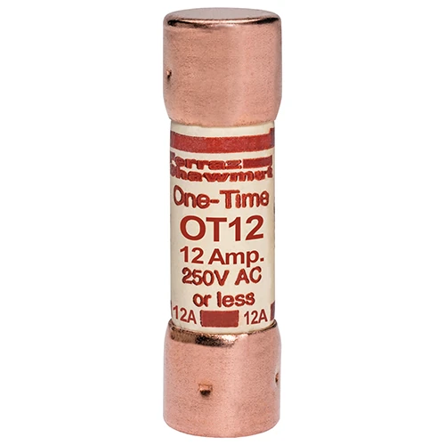 Mersen OT12 12A Class K5 fast-acting one-time fuse