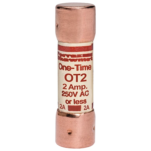 Mersen OT2 2A Class K5 fast-acting one-time fuse