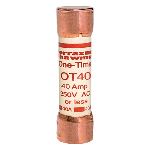 Mersen OT40 40A Class K5 fast-acting one-time fuse